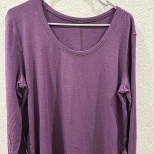 lululemon athletica Purple Long Sleeve Tee no size tag